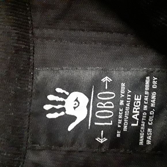 Unique one of a kind handmade needlecord size large beautiful shirt - Picture 14 of 16